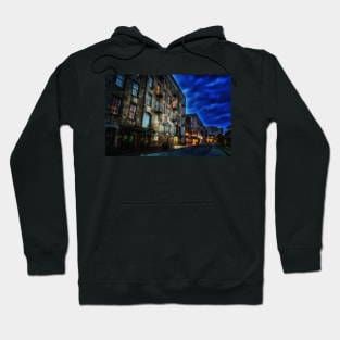 Morning on River Street Hoodie